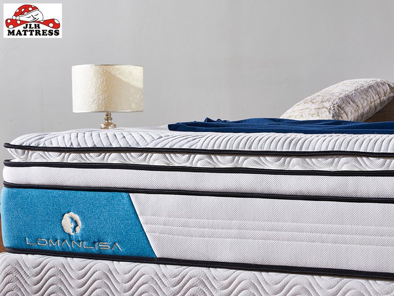 JLH-4BPA-03 Perfect Sleep Wool + Gel memory foam Euro top mattress Vacuum Packed