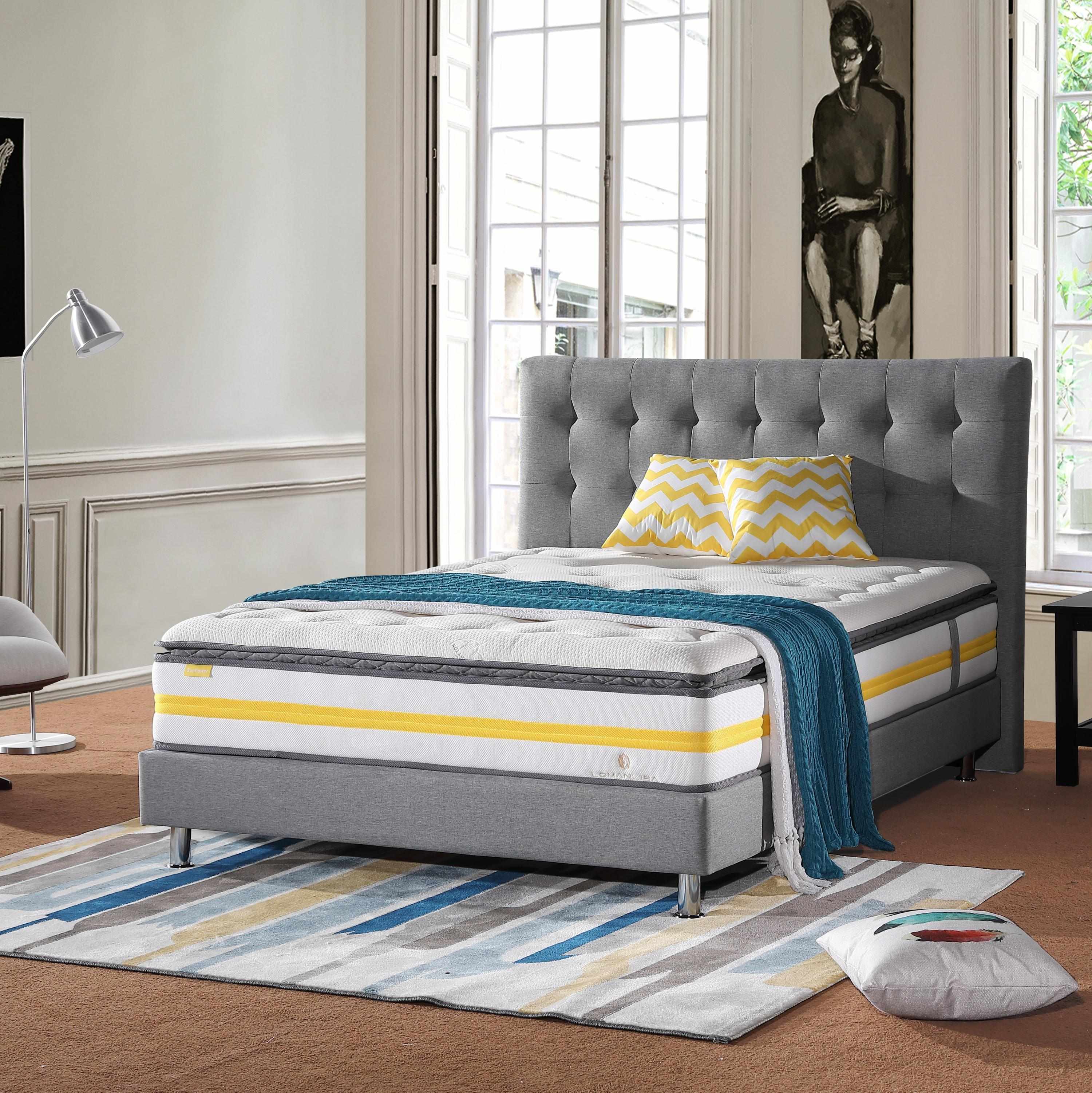 JLH Mattress innerspring queen mattress for business for guesthouse-1