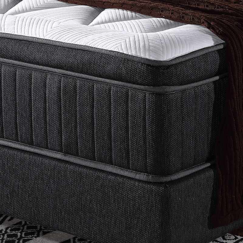 JLH-Queen Size Gel Memory Foam Mattress Topper with 5 Zoned Pocket Spring Wholesale Price-2