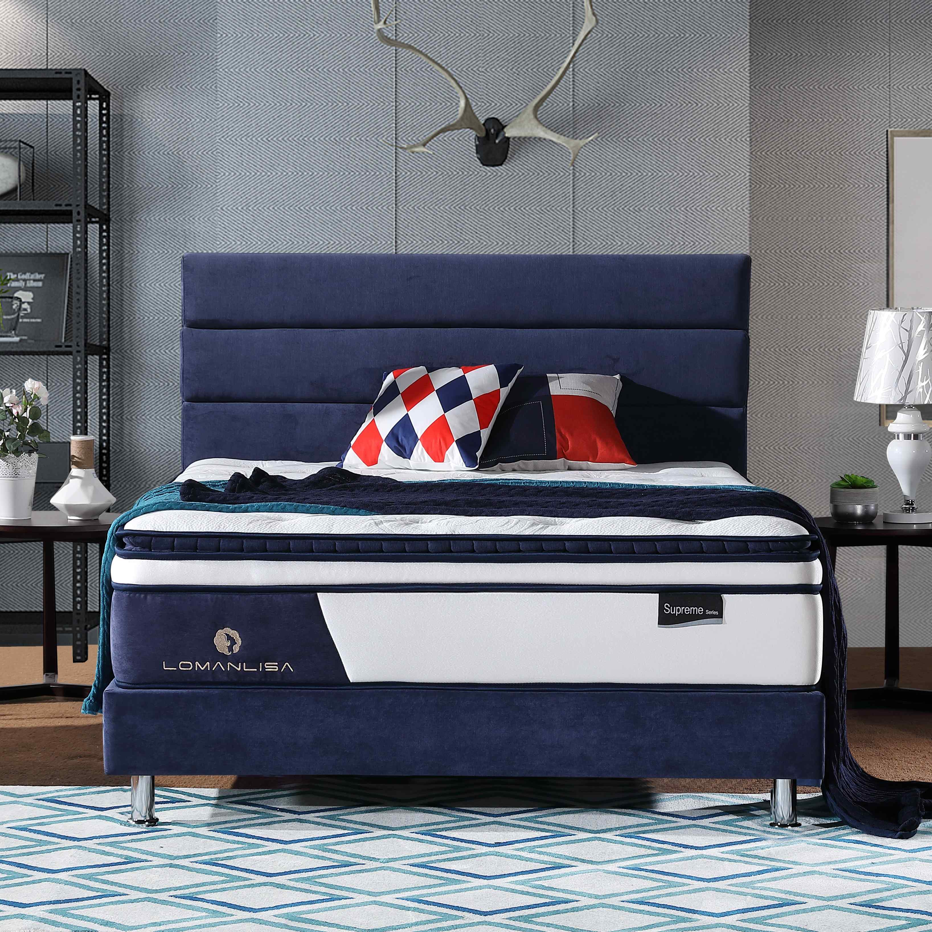 highest miralux mattress quiet by Chinese manufaturer for hotel-1