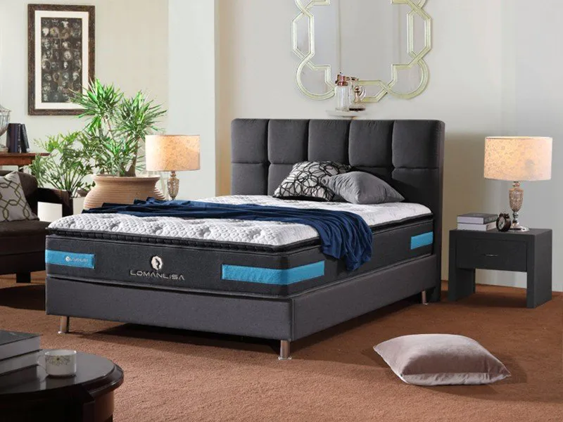 california king mattress green mattress innerspring foam mattress comfortable JLH Brand