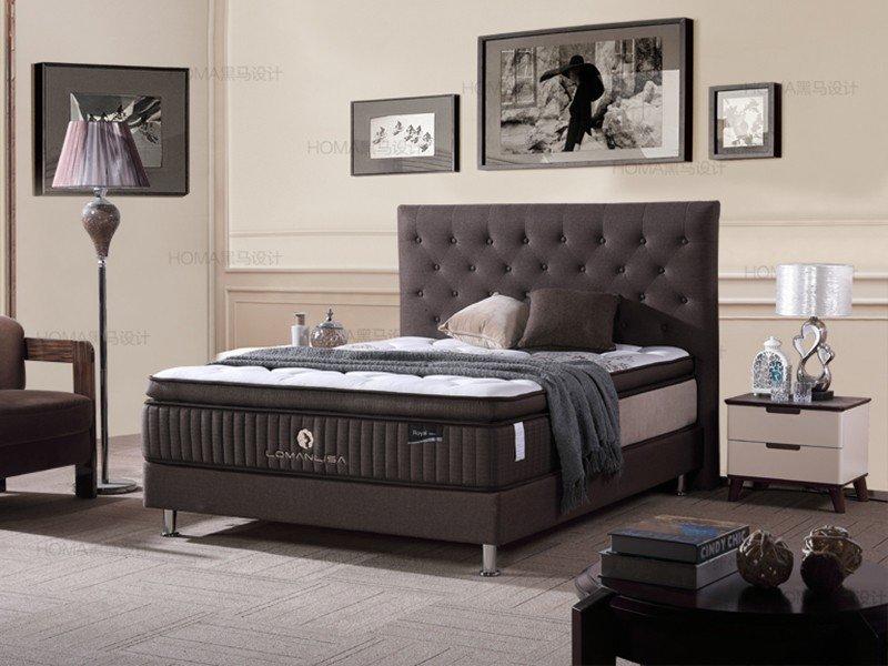 Hot king size latex mattress luxury JLH Brand