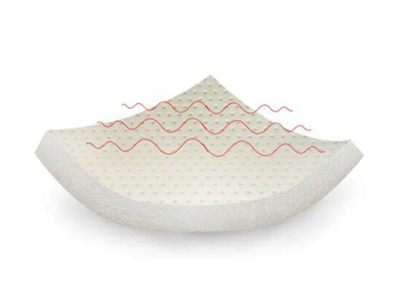 Custom royal natural latex gel memory foam mattress JLH home