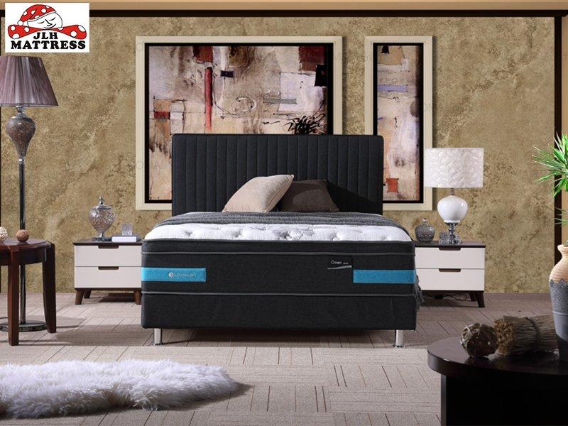34PA-49 Home Furniture Perfect Sleep Gel Memory Foam And Latex Spring Roll Up Mattress
