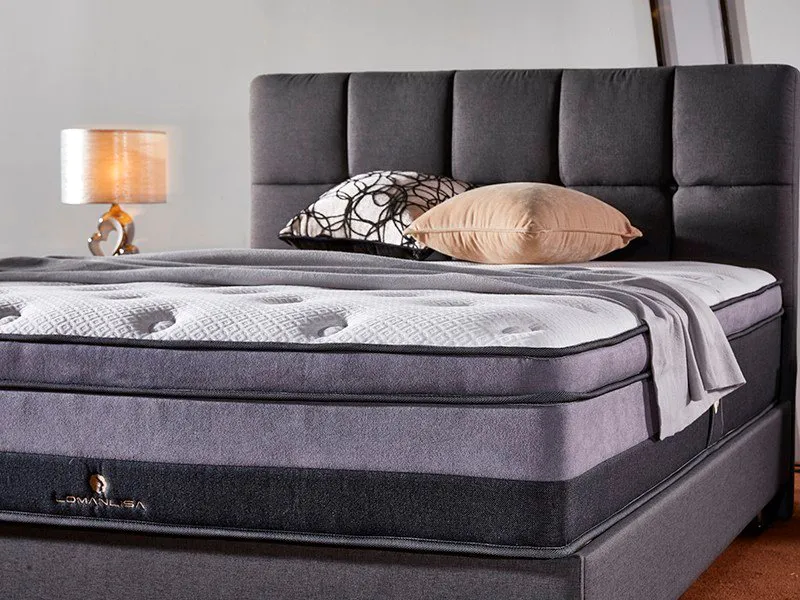 top mattress king size latex mattress by JLH company