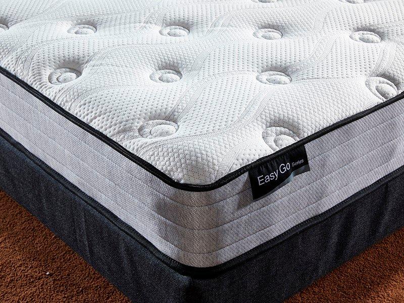 JLH luxury roll up mattress High Class Fabric for bedroom-3