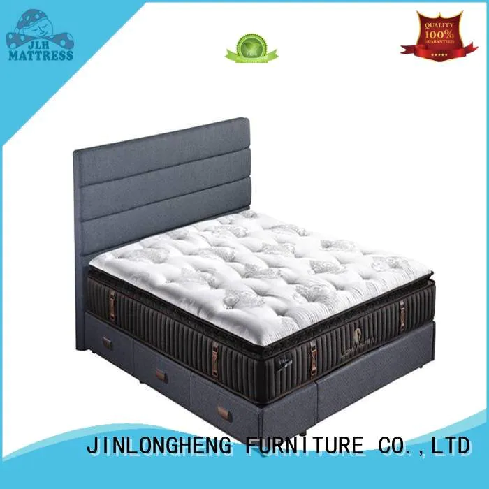 bread latex gel memory foam mattress JLH king size latex mattress