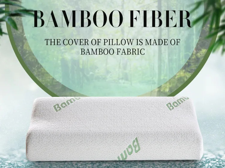 JLH Mattress bamboo memory foam pillow manufacturers with elasticity