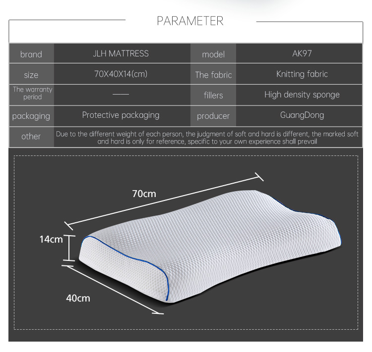 product-JLH-AK97 | Hot selling Hydrophilic Memory Foam pillow-img-1
