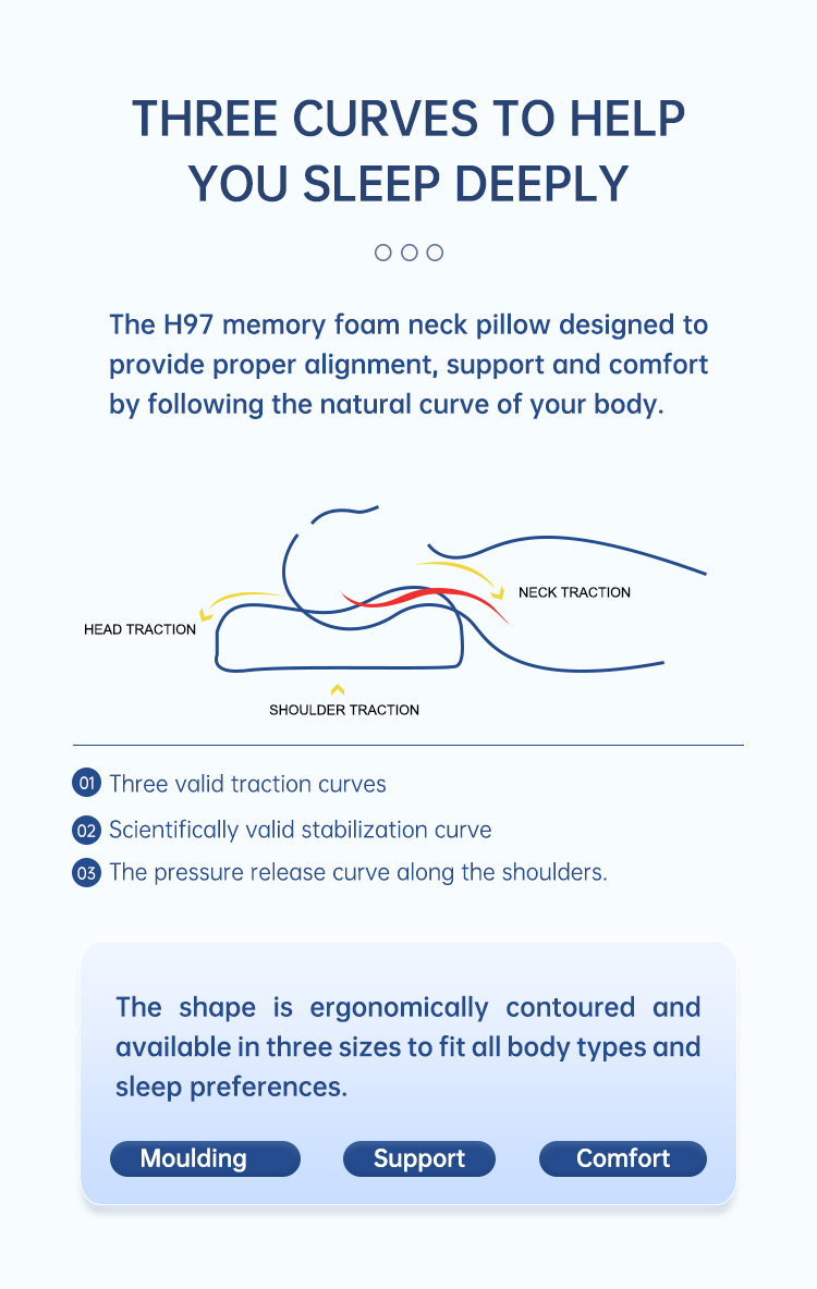 product-JLH-H97 | White Velvet fabric Memory foam Pillow for Adult-img