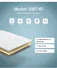 New best soft memory foam mattress for wholesale