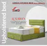 Wholesale full size upholstered bed Suppliers for hotel