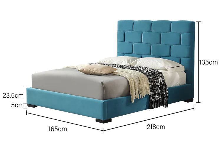 JLH Mattress upholstered single bed company delivered easily