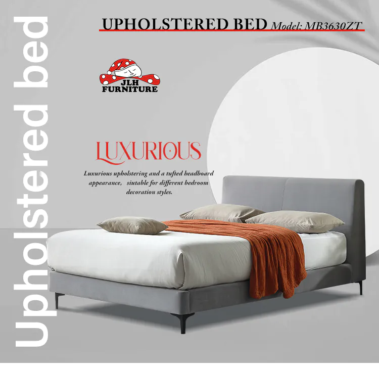 JLH Mattress linen upholstered bed company with elasticity