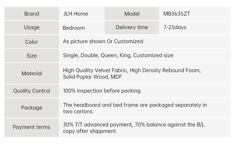 product-MB3635ZT | 2022 Minimalist Leaf shape upholstered bed for adult Milk-Tea Color-JLH-img