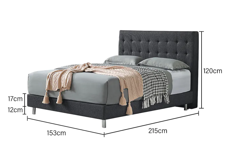 JLH Mattress upholstered storage bed company with softness