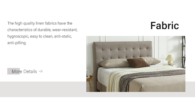 JLH Mattress upholstered headboard full bed company delivered easily-4