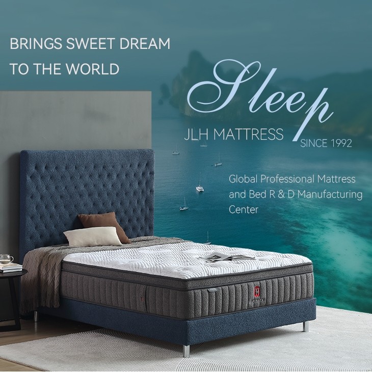 product-13inch Best 34PB-39 Lolita Ocean Recycling Lady-S Pocket Spring Mattress Products-JLH Mattre