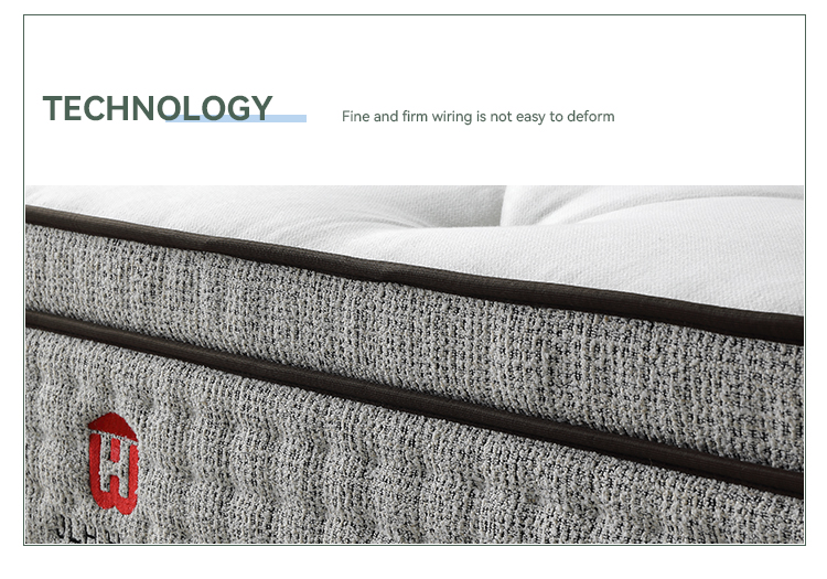 product-JLH Mattress-13inch Wholesale 34PD-13 Luxury Cooltouch Open Coil Tufted Mattres With Good Pr