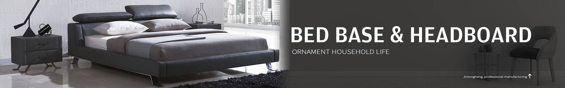 product-JLH Mattress-MB3506ZT | 2022 Minimalist Line-shaped upholstered bed for adult drak green-im-1