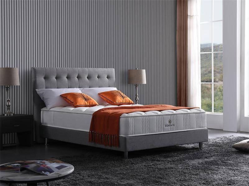 Fansace 21PA-01 Hotel Pocket Coil Queen Mattress With Full Size