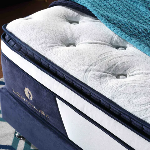 New Design 5 Zoned Pocket Spring Euro Top Rolled Mattress