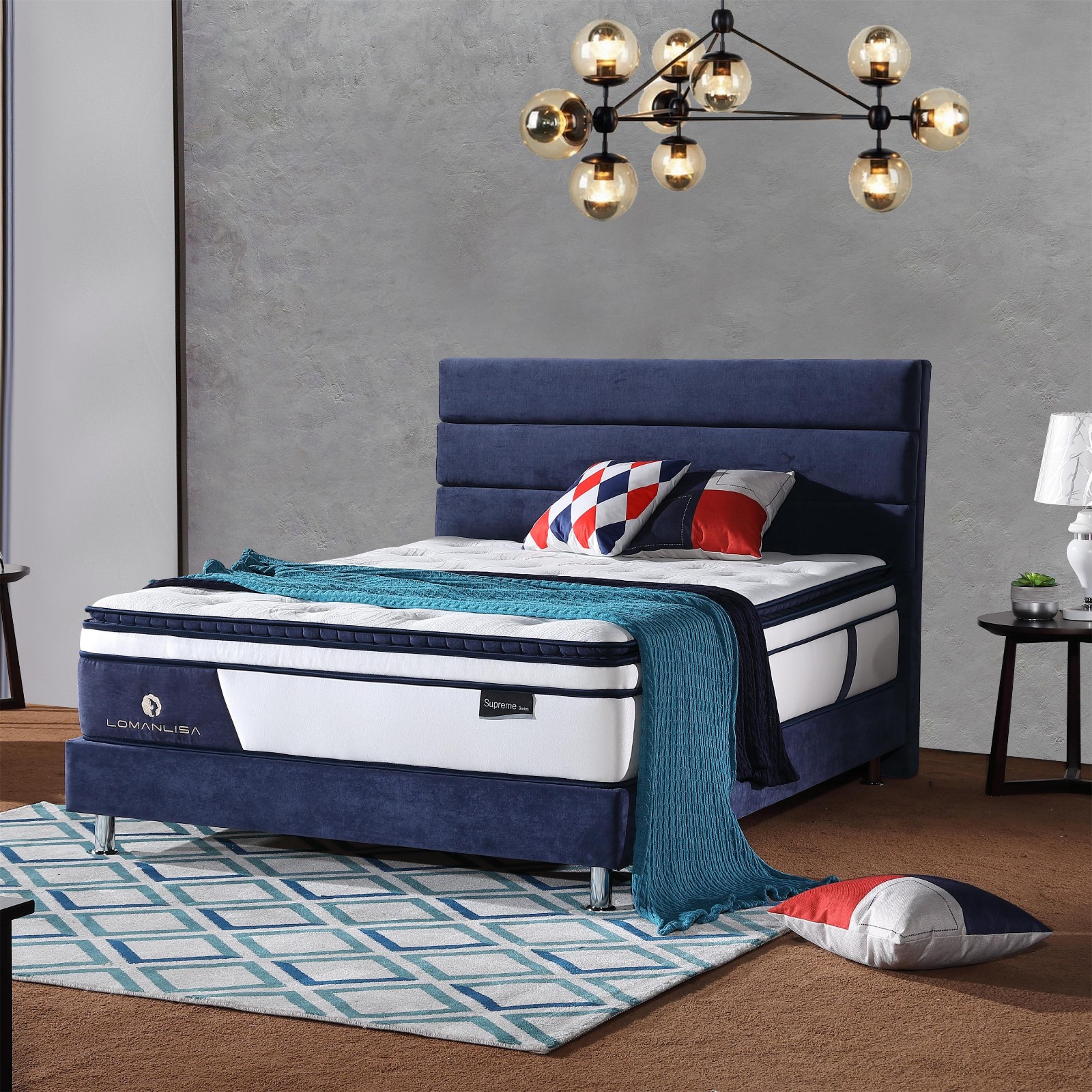 highest miralux mattress quiet by Chinese manufaturer for hotel-24