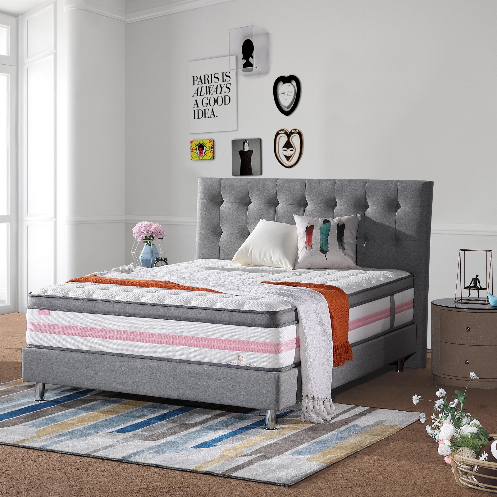 JLH popular dynasty mattress Comfortable Series delivered easily-11