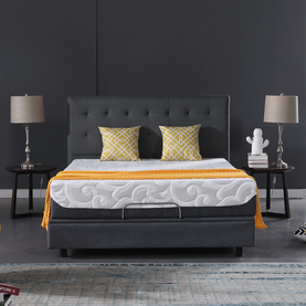 10FK-09 | JLH Furniture Design - 10 Inch Gel Memory foam Mattress - Medium Soft Feel - Bed in a Box-1