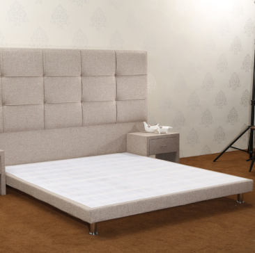 Latest upholstered bed with mattress manufacturers for tavern-3