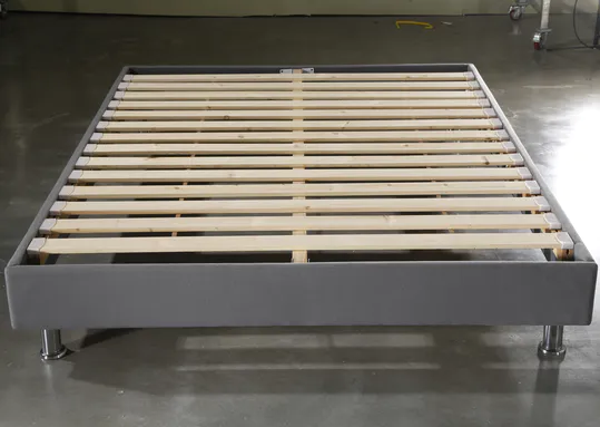 CJ-56 Easy Assembly Strong Wood Slat Support Memory Foam Bed