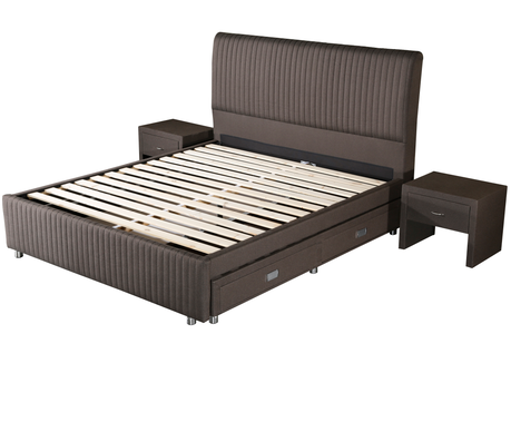 MB3371 New Design Storage Function Mattress Firm Adjustable Beds Frame With Headboard