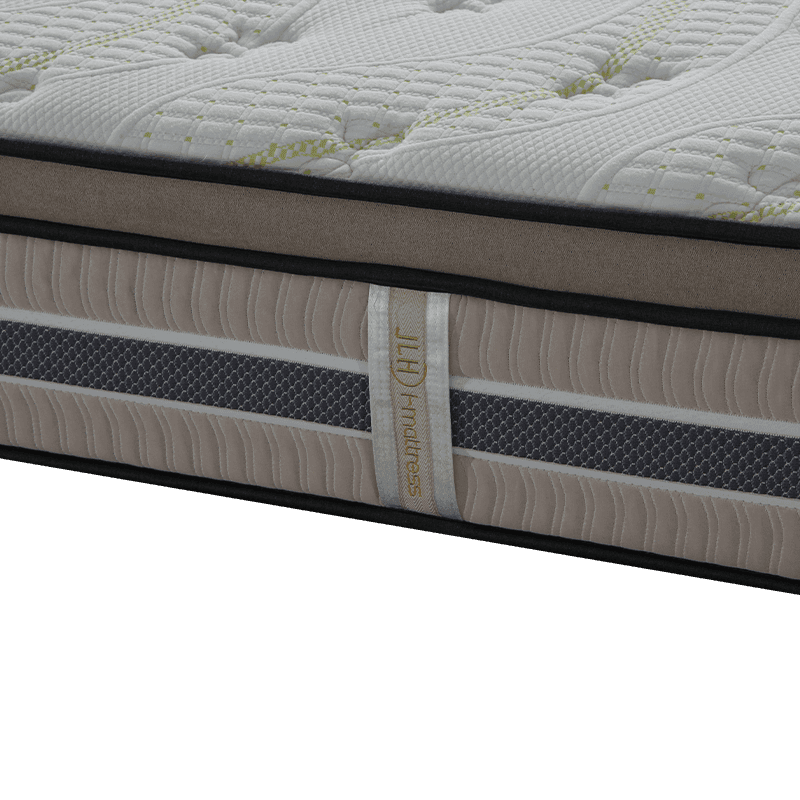 34PA-89 Natural Fresh Euro Top Convoluted Foam Compressed Pocket Spring Queen Mattress