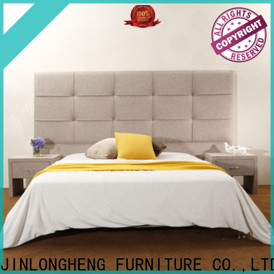 JLH fabric bed frame queen manufacturers for guesthouse
