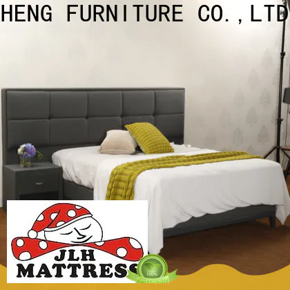 JLH High-quality tall headboard bed frame for business with softness