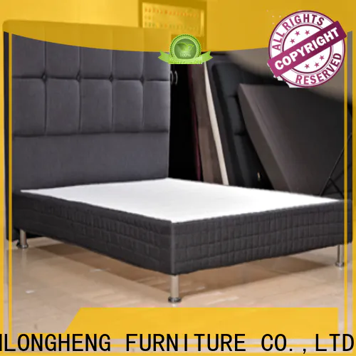 Custom leather bed for business