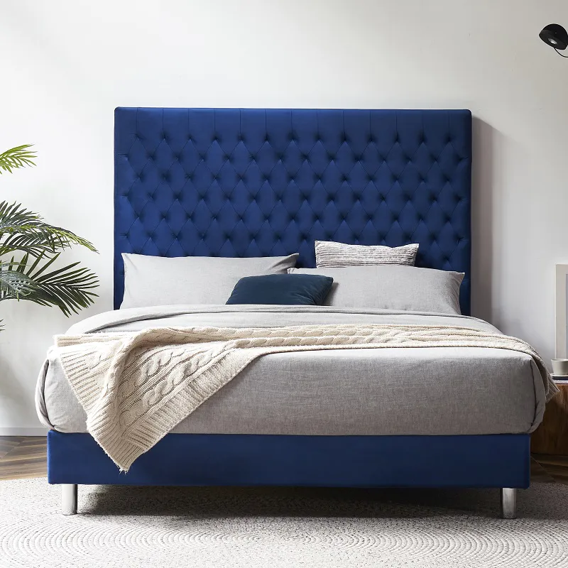 JLH studded bed headboards for business with elasticity