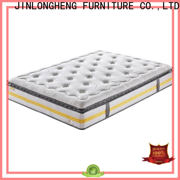 JLH low cost firm innerspring mattress High Class Fabric with elasticity