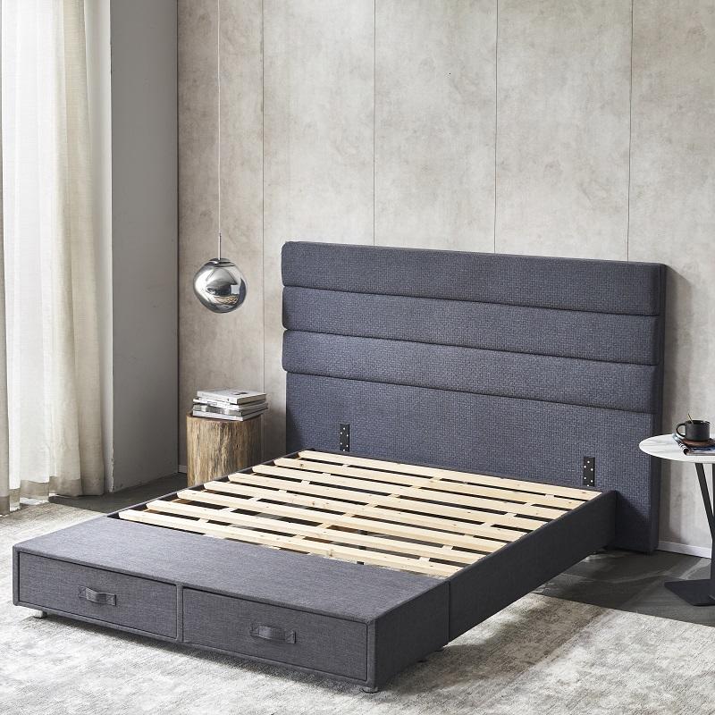MB3359 TIME CAPSULE Home Furniture Simple Storage Designs Bed Frame With Headboard