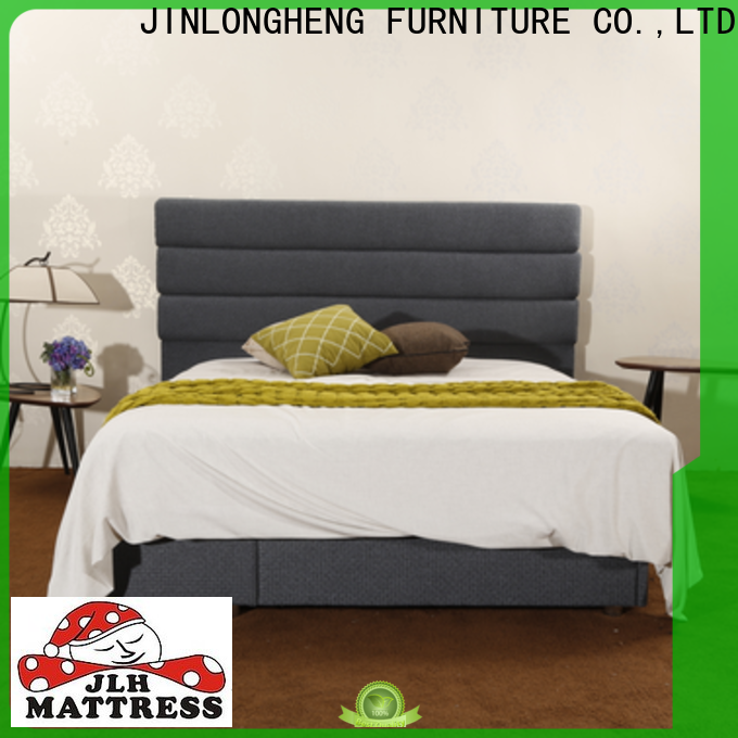 JLH Leather Bed Supply for Guesthouse