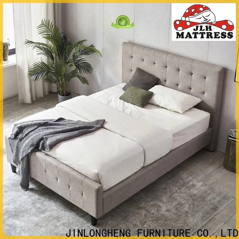 JLH Wholesale inexpensive queen bed frame manufacturers delivered easily