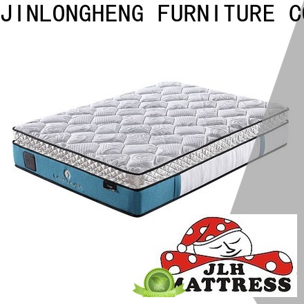 JLH turfted twin mattress in a box for tavern