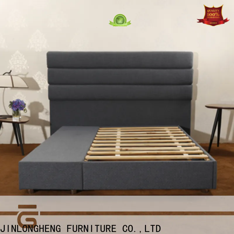 JLH high king bed frame factory with softness