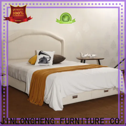 JLH Best high white bed frame Supply for hotel