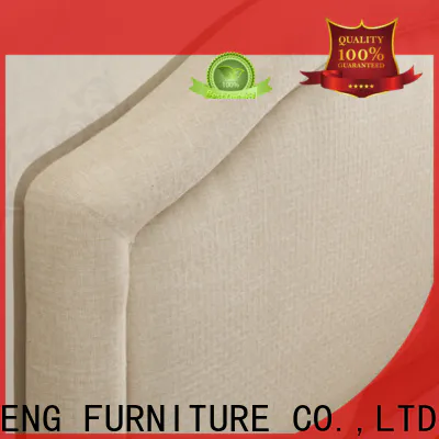 JLH white padded bed frame factory delivered directly