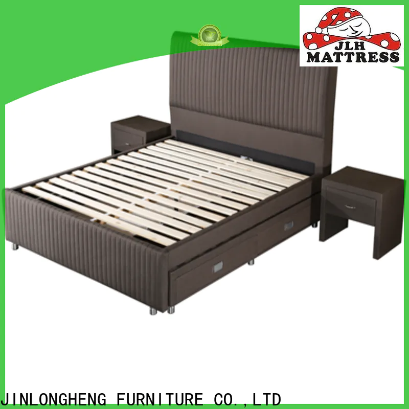 New chunky wooden bed frames for business delivered directly