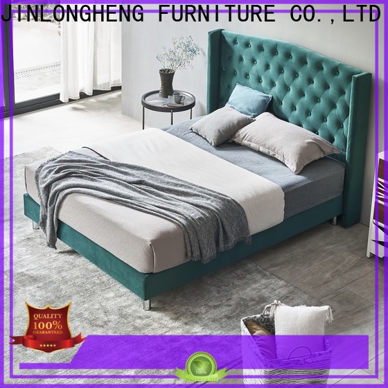 JLH China bed frame with headboard Supply for hotel