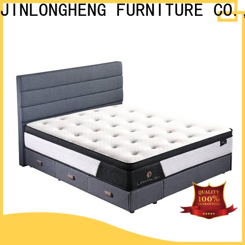 JLH China twin size roll up mattress High Class Fabric for bedroom