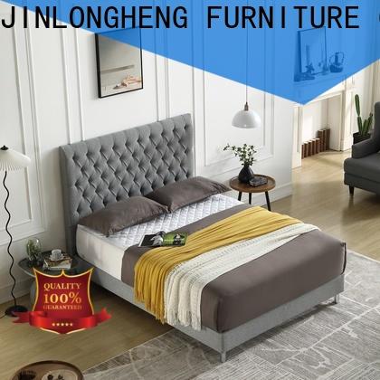 Top white upholstered bed Suppliers with elasticity