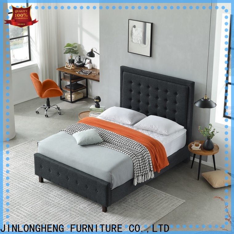 JLH Upholstered bed for business